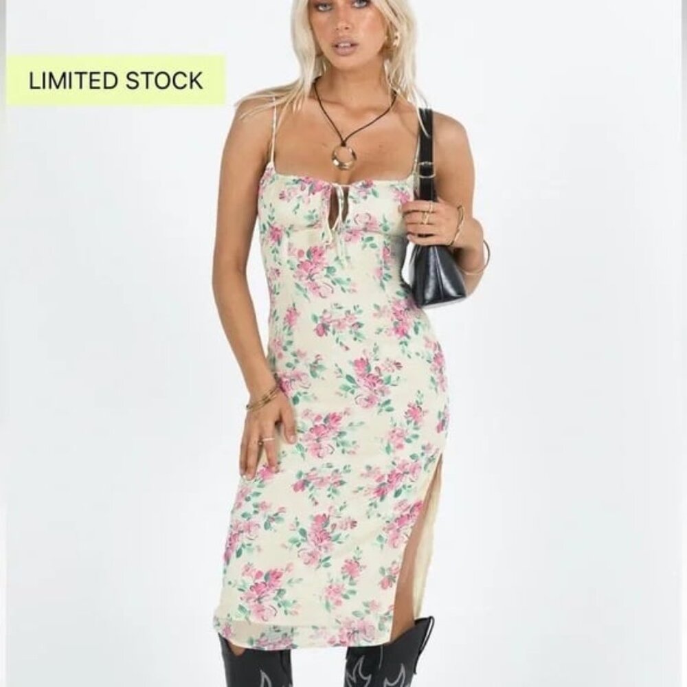 NWOT Princess Polly Floral Midi - US 10